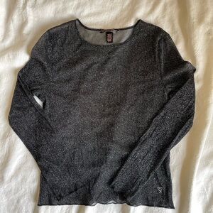 Victoria’s Secret Shimmer Long Sleeve Top